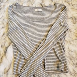 A&F cropped long sleeve